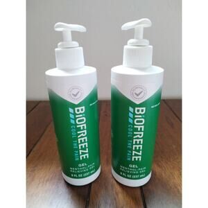 Biofreeze Pain Relieving Gel  (237mL) (2 Bottles 8oz each)